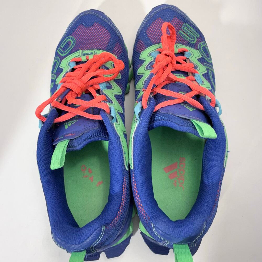 Adidas Vigor TR Cobalt Blue / Green Running Athletic Shoe, Women's Size 8 - Picture 5 of 11